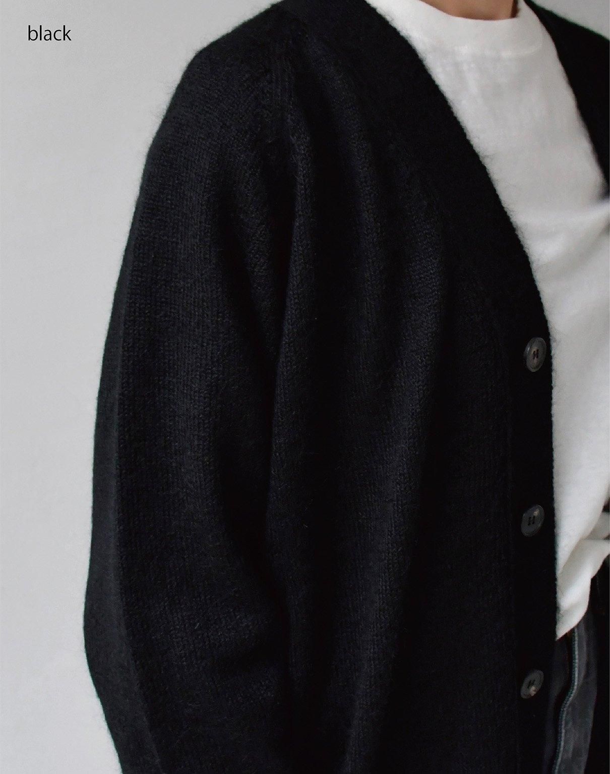 holk KID MOHAIR cardigan mocha