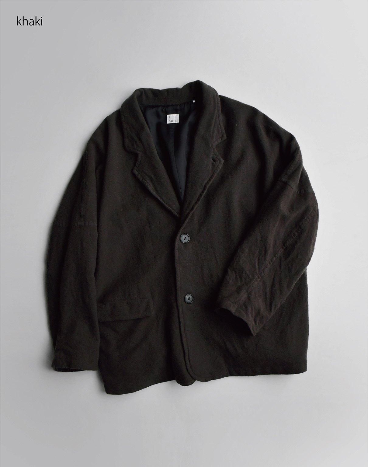 holk(ホーク)縮絨wool2Bジャケット holk(ホーク)縮絨wool2Bジャケット