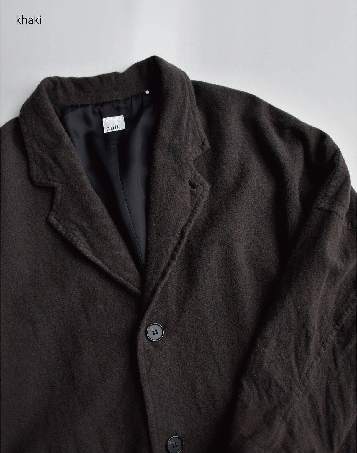 holk(ホーク)縮絨wool2Bジャケット holk(ホーク)縮絨wool2Bジャケット
