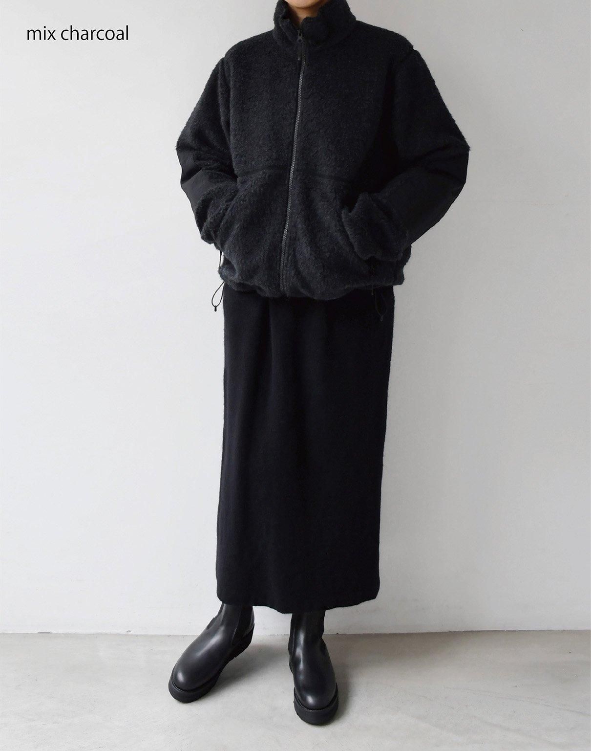 Goldwin（ゴールドウィン） Wool Fleece Full Zip Jacket mix brown