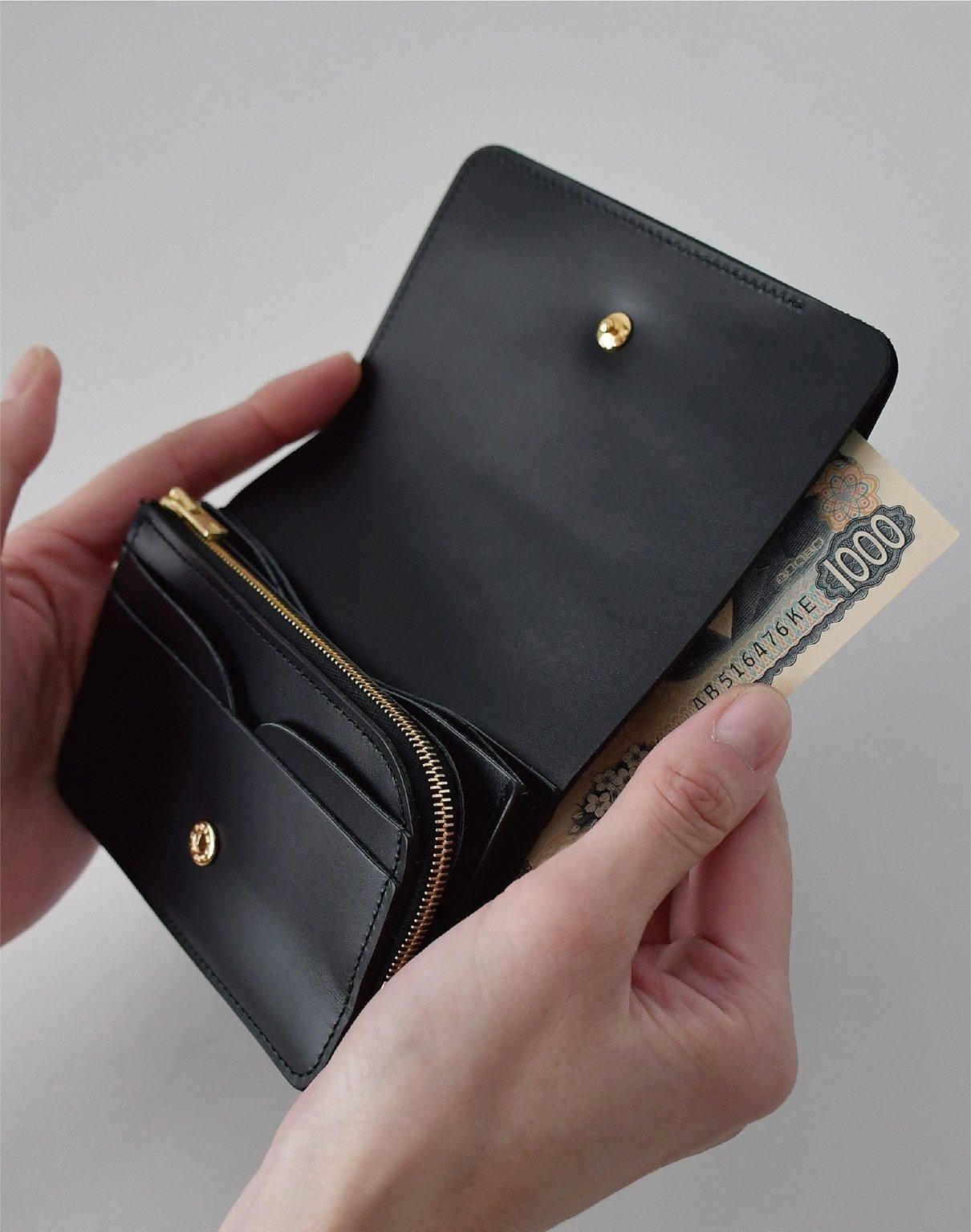 forme short wallet ILCEA black