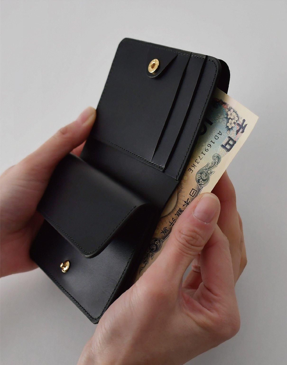 forme post wallet ILCEA black forme post wallet ILCEA black
