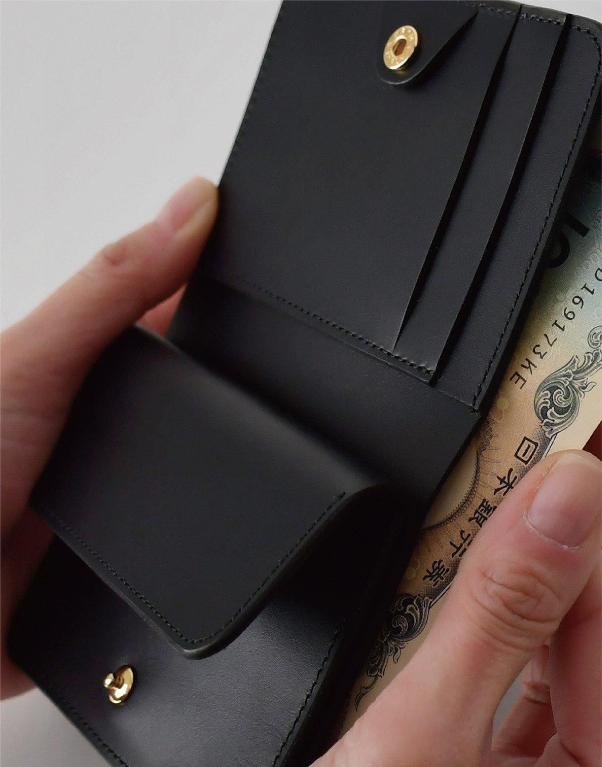 forme post wallet ILCEA black