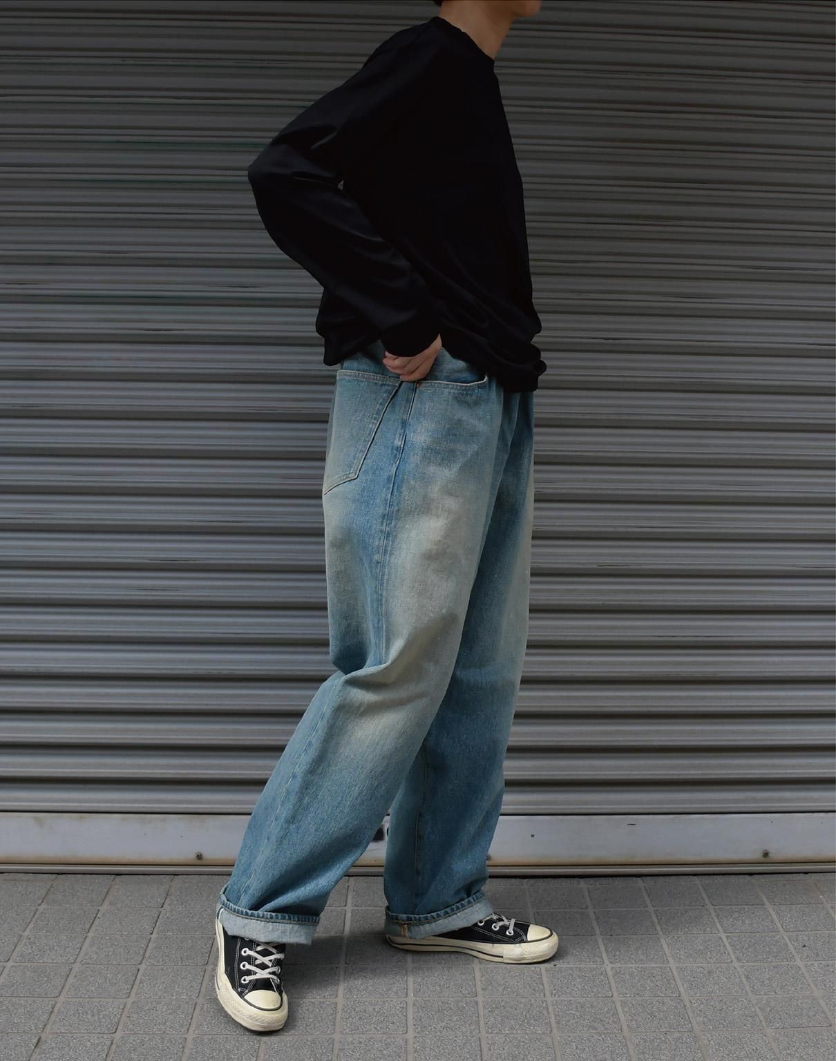 Yoko ヨガ ズボン YOKO SAKAMOTO ヨーコサカモト WORK TAPERED TROUSERS [WHITE