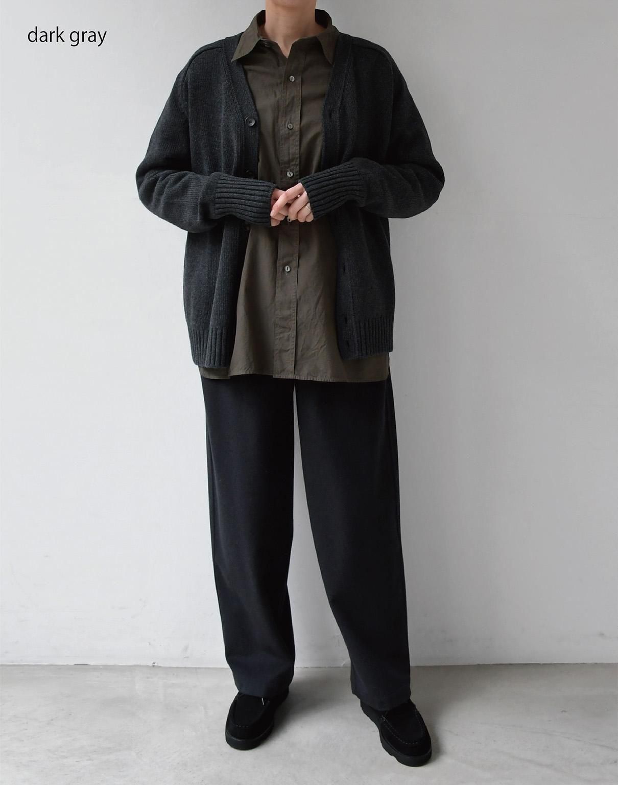 TORICI ヴィランVカーディガン black