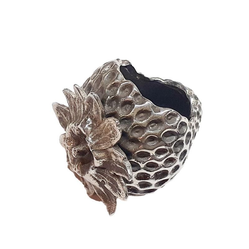 秘密の銀いちご 指輪 Strawberry silver ring - 秘密の苺MICOE 秘密の銀いちご 指輪 Strawberry silver ring - 秘密の苺MICOE