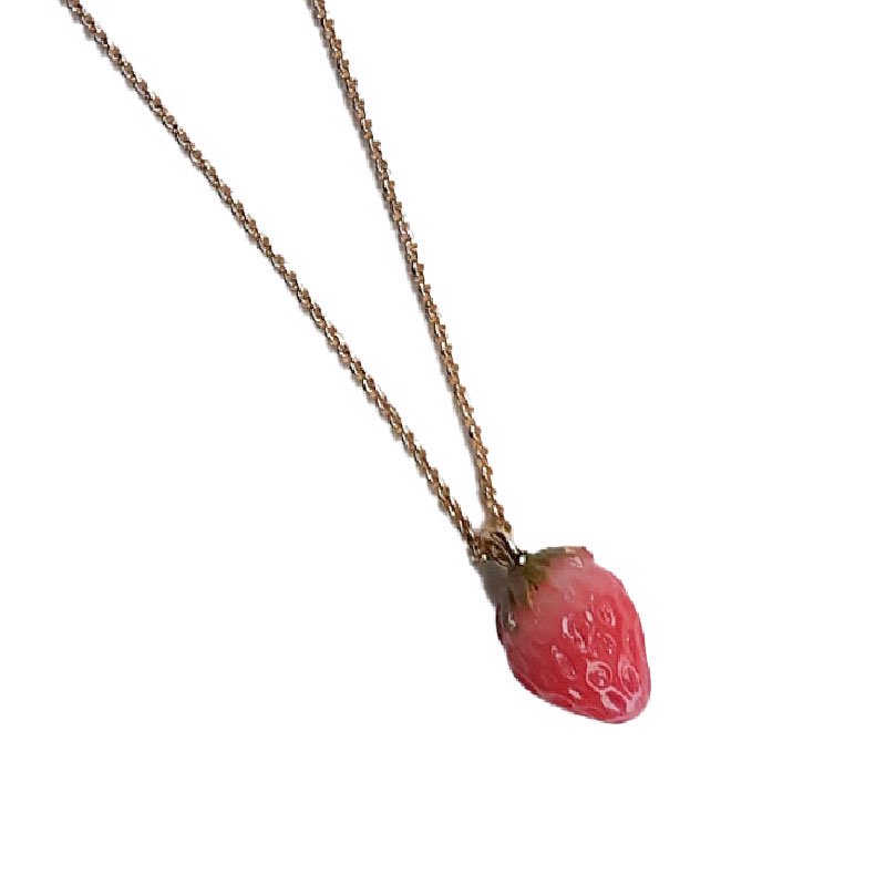タイニーベリーネックレス　Tiny berry necklace - 秘密の苺MICOE