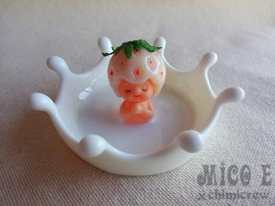 ミルククラウン苺メットキューピー - 秘密の苺MICOE