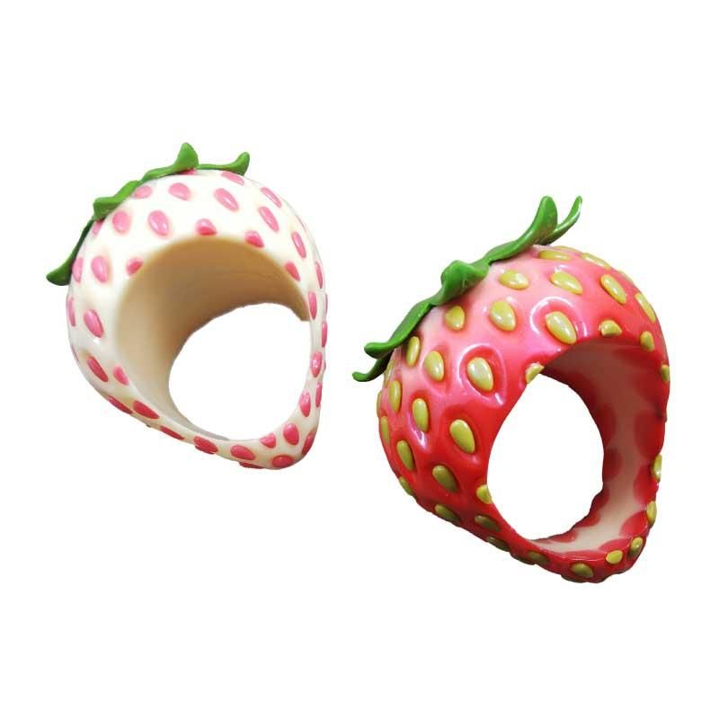 メガ苺バングル MEGA Strawberry bangle 秘密の苺MICOE