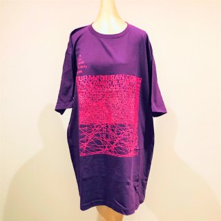 DURAN｜don't touch Tee＜purple×pink＞