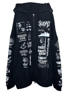 <img class='new_mark_img1' src='https://img.shop-pro.jp/img/new/icons55.gif' style='border:none;display:inline;margin:0px;padding:0px;width:auto;' />MARDIGRASBig Silhouette Zip Parka NEVER END