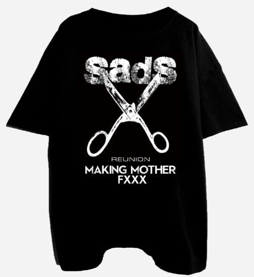 SADS Big Silhouette Tee MONKEY MARDIGRAS