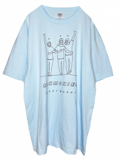 <img class='new_mark_img1' src='https://img.shop-pro.jp/img/new/icons16.gif' style='border:none;display:inline;margin:0px;padding:0px;width:auto;' />MARDIGRASColor Tee HEART WARMY Aסlight blue