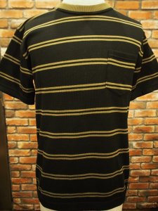 WESTRIDE ȥ饤ɡNGT BORDER TEE BLK/PKL