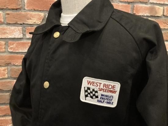 WEST RIDE ウエストライド SPEEDWAY COACH JACKET BLK - M's WEST RIDE ウエストライド SPEEDWAY COACH JACKET BLK - M's
