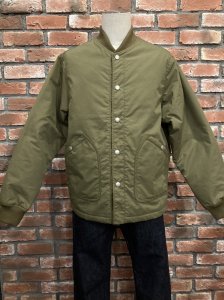 THE UNION ザ ユニオン ROUGH PUFF JACKET OLV
