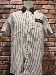 TROPHY CLOTHING ȥե Gas Worker S/S Shirt TR22SS-406 WHT