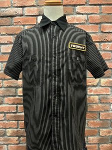 TROPHY CLOTHING ȥե Gas Worker S/S Shirt TR22SS-406 BLK