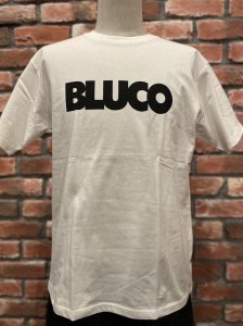 BLUCO ֥륳 PRINT TEE -LOGO- 143-22-001 WHT/BLK