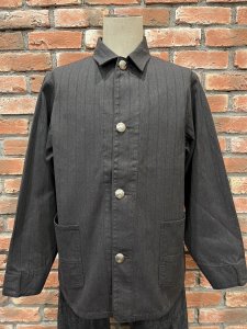 TROPHY CLOTHING ȥե Detroit Stripe Chore Jacket / TR24SS-506