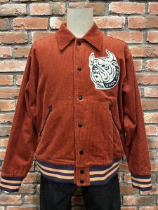 THE UNION / BLUEDOG VARSITY JACKET THE UNION / THE BLUEST OVERALLS TBO-0039 RED