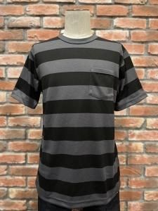 WEST RIDE ȥ饤 POWER DRY BORDER SHORT TEE GRY/BLK