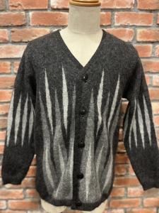 WEST RIDE ȥ饤ɡVINTAGE MOHAIR ARGYLE SWEATER BLK