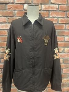 Cotton Rayon Vietnam Jacket SKULL (AGING MODEL) 