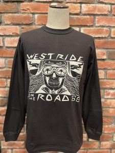 WEST RIDE VINTAGE PRINT LONG TEE: 25-01 