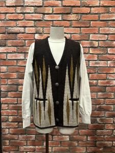 WEST RIDE  ARGYLE CHIMAYO VEST BRN