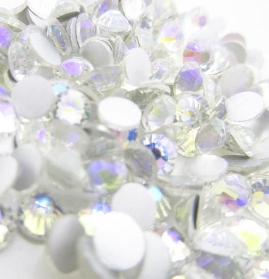 ガラス製ラインストーン シマークリスタル【217円】スワロフスキー同等品質