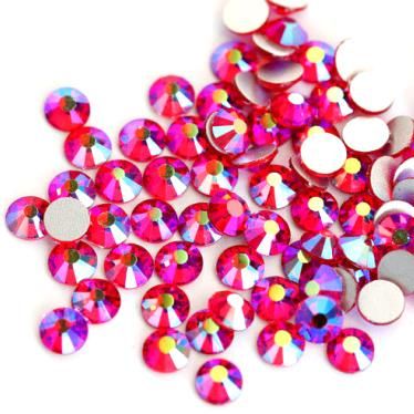 専用1 6228 18 ライトシャムAB ライトシャム ガラス製ラインストーン ライトシャムAB(ライトシャムオーロラ