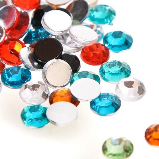 大容量・高品質】2～10mm☆大量☆ミックス☆アクリル製ラインストーン