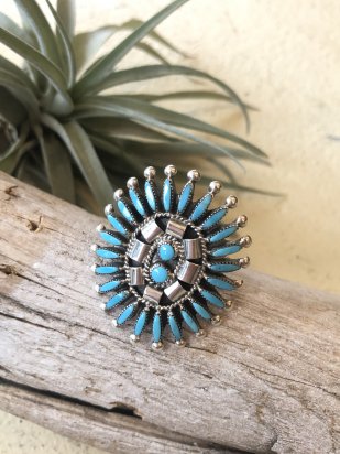 Navajo ZUNI Turquoise Ring