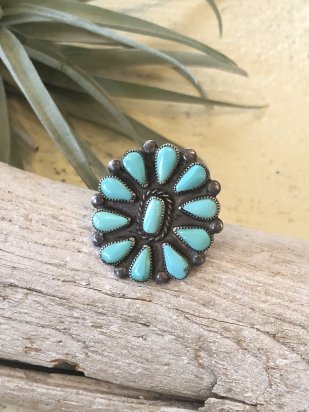 Navajo VINTAGE Turquoise Ring