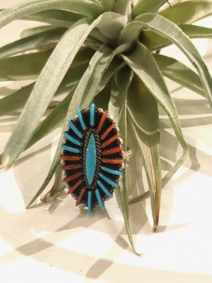 Navajo ZUNI Turquoise Ring