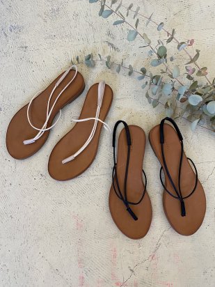 Leather Tong Sandals