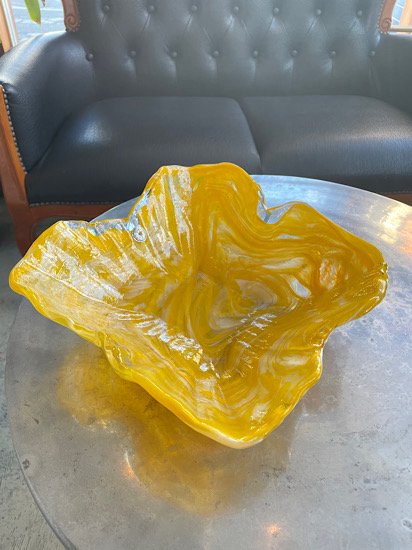 VINTAGE IWATA Glass plate