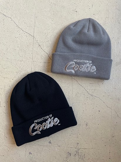 Embroidery Dry iTech Big Cuffed Beanie(PRODUCTION OF COOTIE)