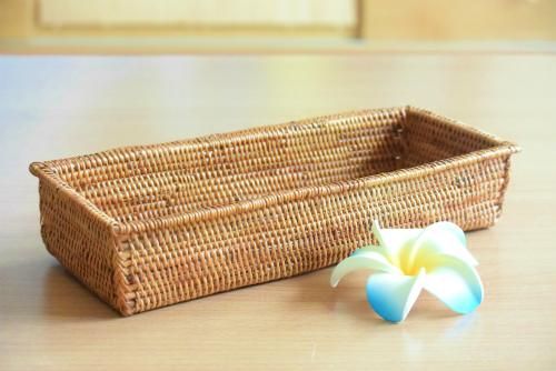 アタ製品カトラリーケースB- あたや【バリ島アタ雑貨専門店】