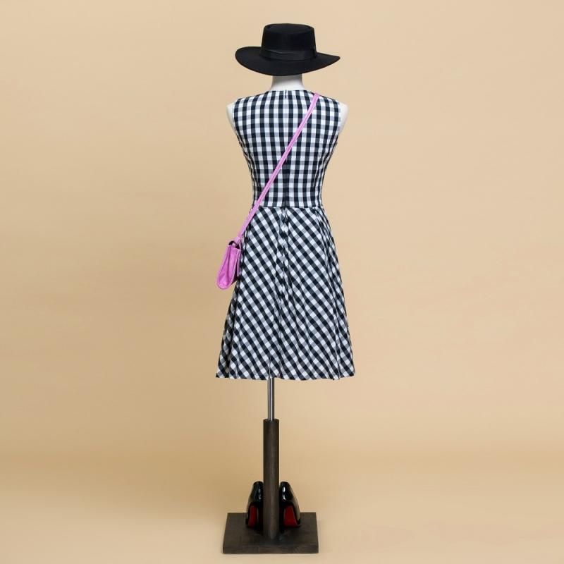 チェックフレアワンピース見本 チェックフレアワンピース見本