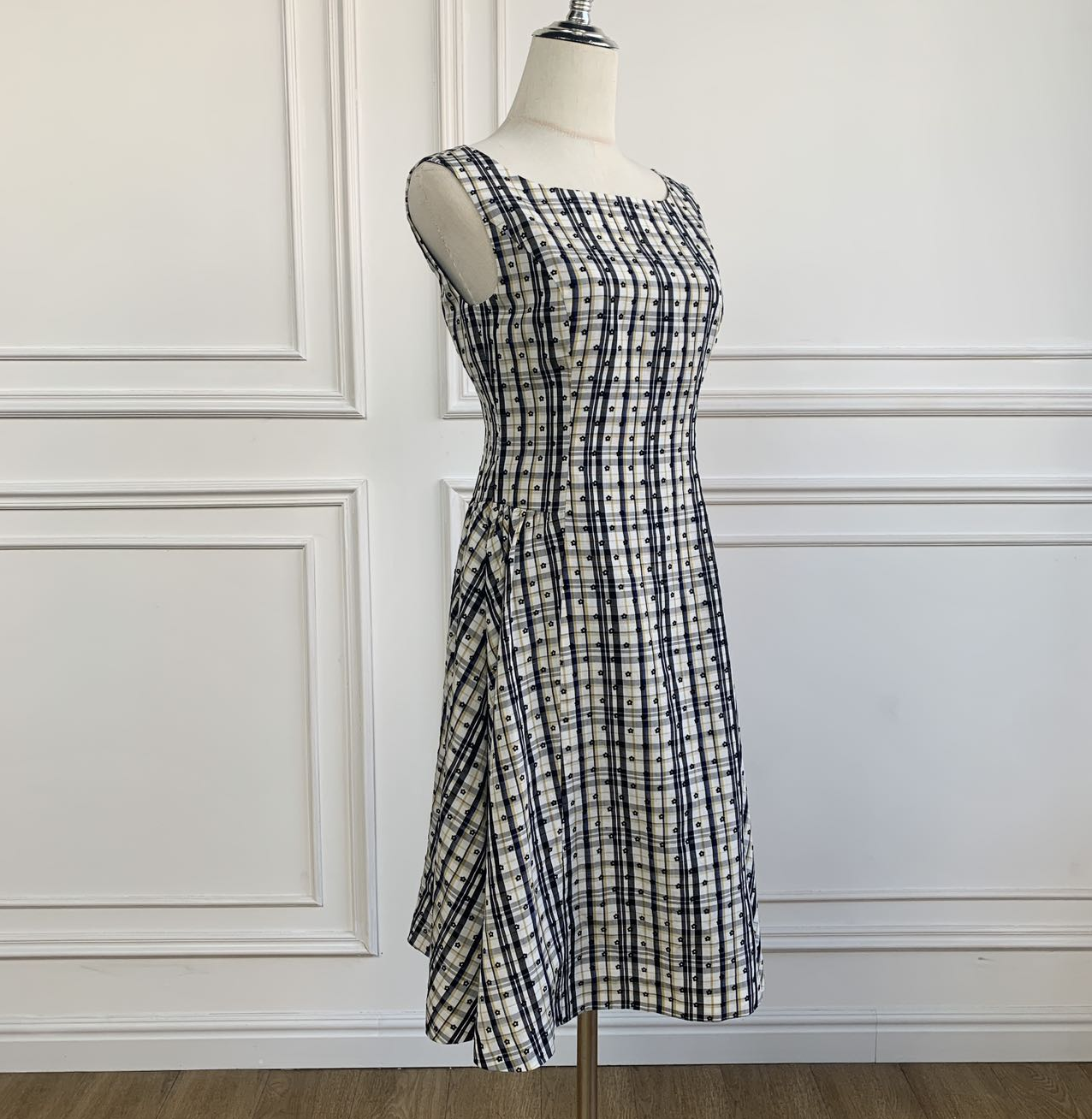 フォクシーニューヨーク Side Gathers Dress 38328 ワンピース