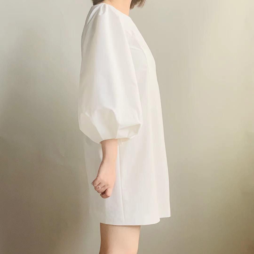 ✨美品✨トリーバーチ フローラルプリント パフスリーブ チュニックドレス ✨美品✨トリーバーチ フローラルプリント パフスリーブ