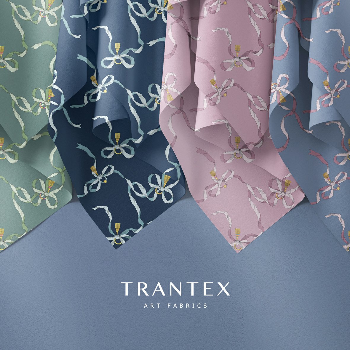 TRANTEX　100％長繊維コットン　リボン