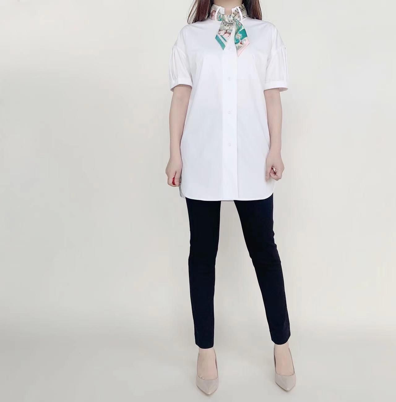 cccmalie シーマリー パフスリーブ長袖ブラウス 白 - シャツ/ブラウス