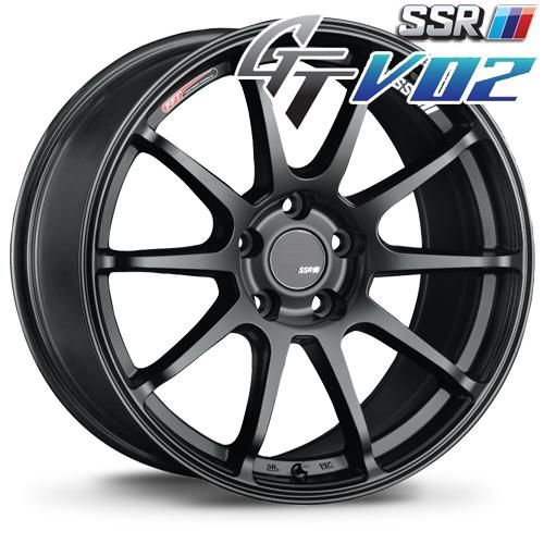 SSR GTV02 15/4H/100/6J ホイール４本