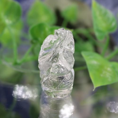 天然水晶ガネーシャ神像