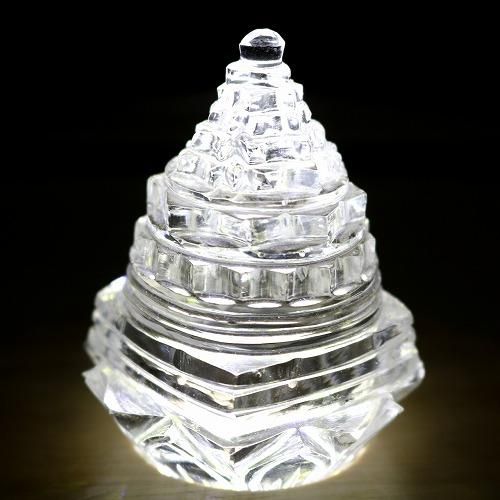 ガネッシュヒマラヤ水晶ピラミッド シュリヤントラ