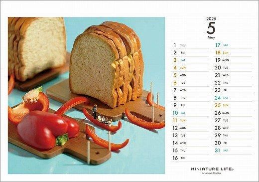  MINIATURE LIFE CALENDAR 2025.4-2026.3