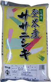 宮城県登米産ササニシキ 5kg